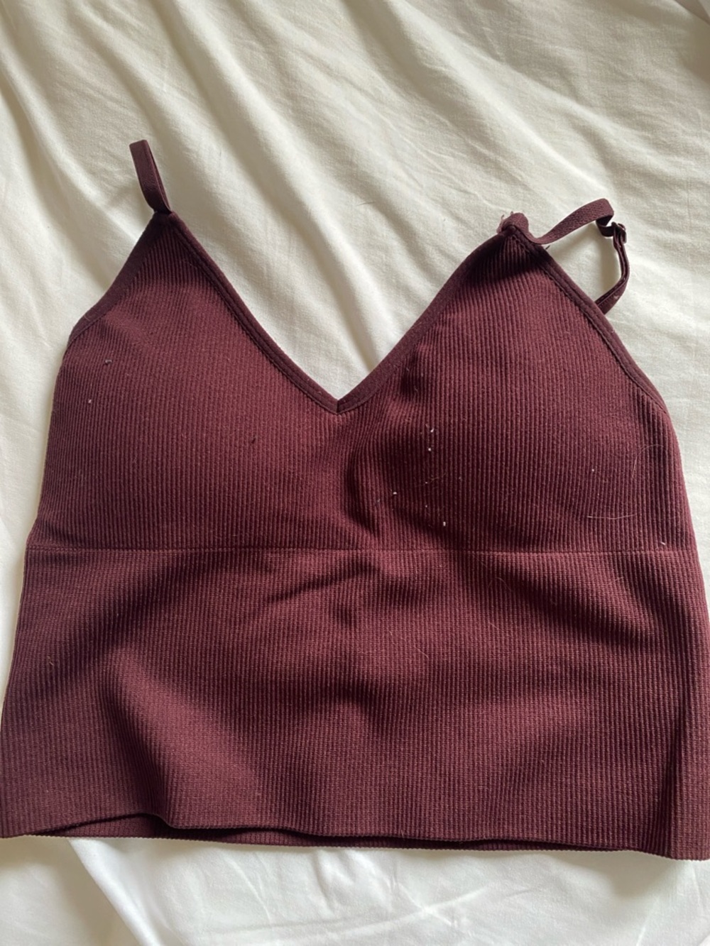 forever 21 maroon tank top